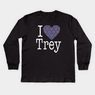 Phish I Heart Trey Kids Long Sleeve T-Shirt